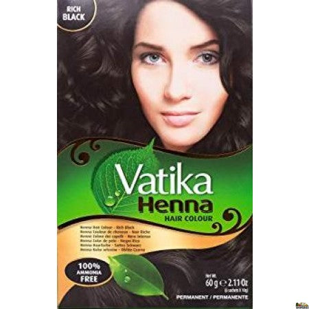 Vatika Henna Hair Colour black - 60 gms