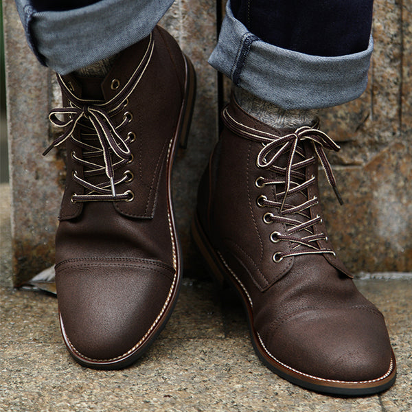 vintage british style martin boots