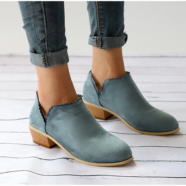 slip on ankle boots