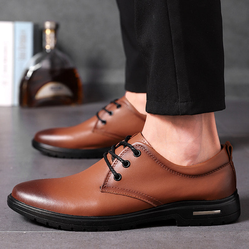 Leather Business Casual Shoes 