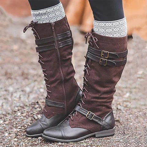 Woman Fashion Boots Mid Calf 
