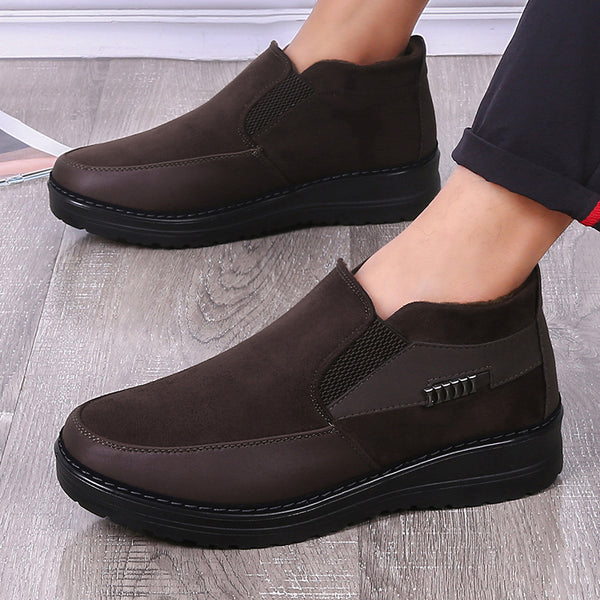 comfortable black non slip shoes