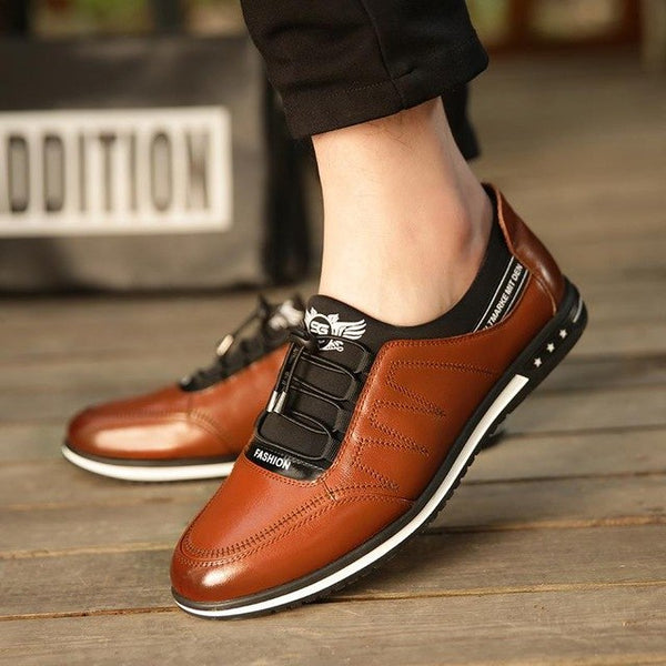 mens leather canvas shoes 