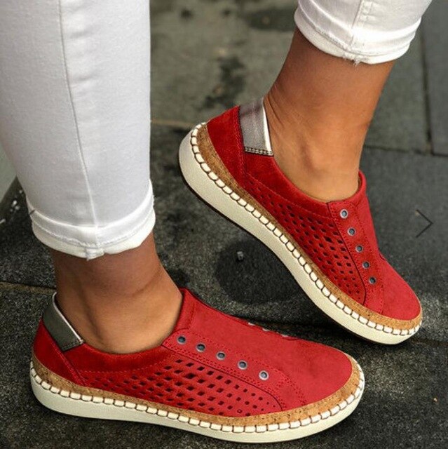Mesh Flats Breathable Casual Shoes 