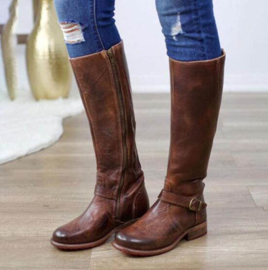 ladies knee high winter boots