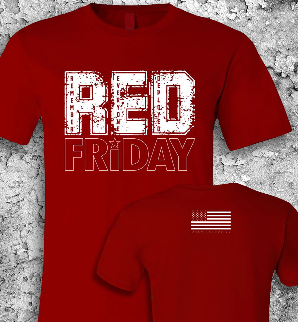 red on friday shirts
