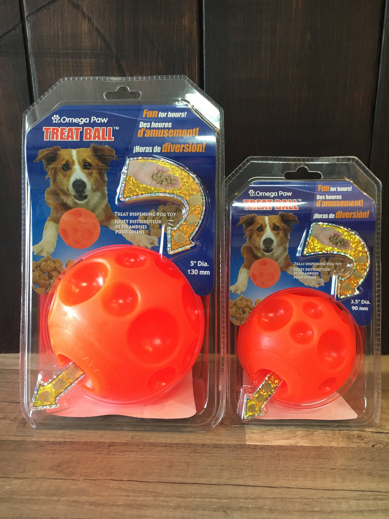 omega paw treat ball