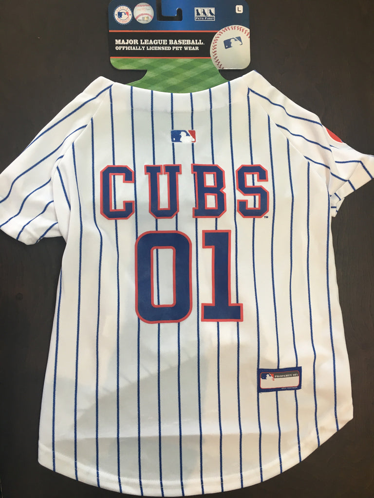 chicago cubs dog jersey