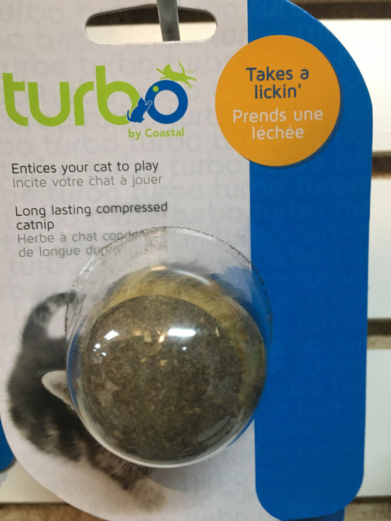 compressed catnip ball