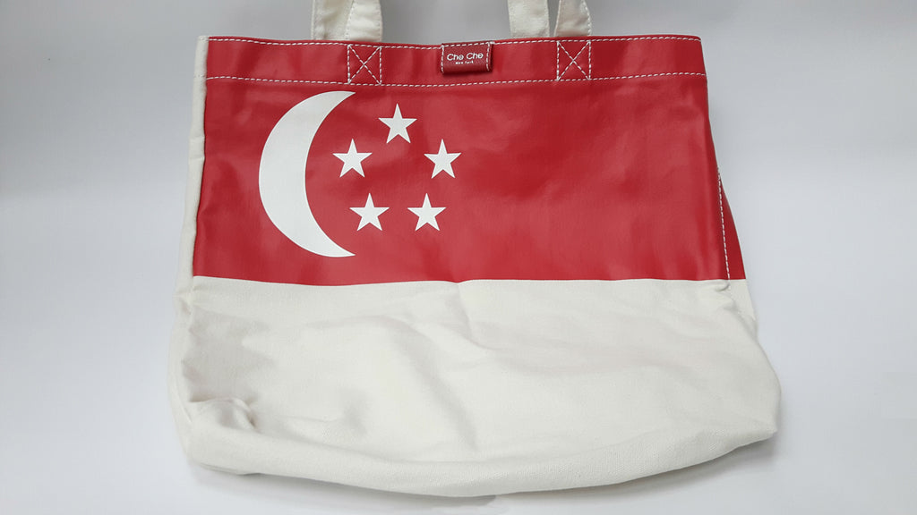 The Singapore Flag Tote Bag - SG50 | Singapore Souvenir – SG Style