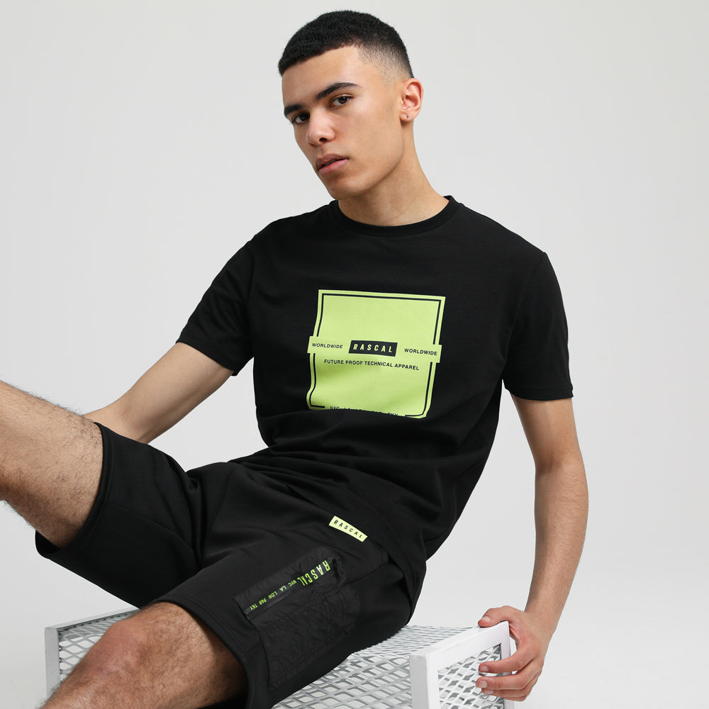 Mens Tech Utility Tee | Black