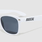 spawellnessmagazine Italic Logo Wayfairer Sunglasses | White