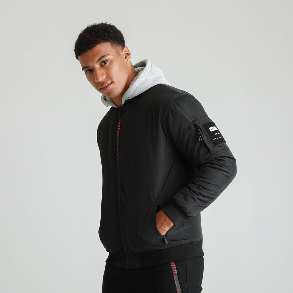 Mens Nutility Bomber Jacket  | Black