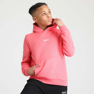 Boys Essential 2.0 OH Hood | Red Marl