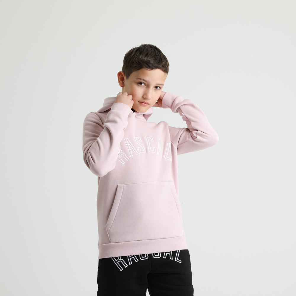 Boys Varsity OH Hood | Pink