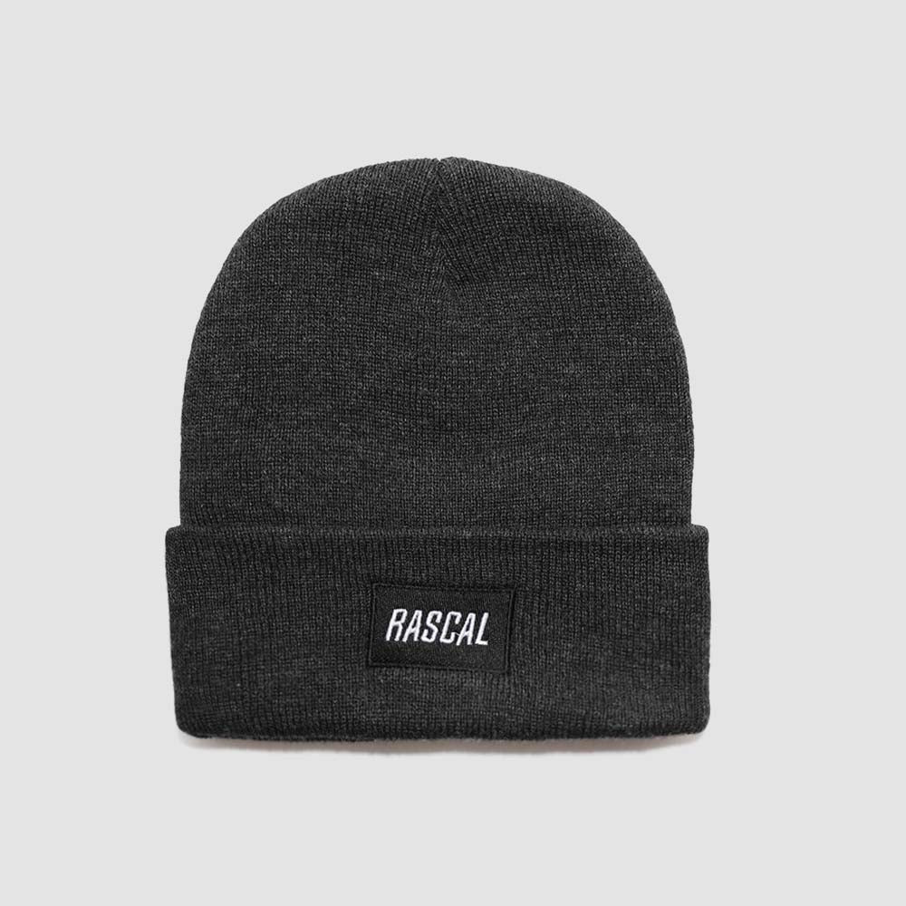 spawellnessmagazine Italic Logo Beanie | Charcoal