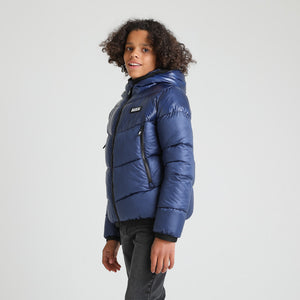 Boys Space Padded Jacket | Navy