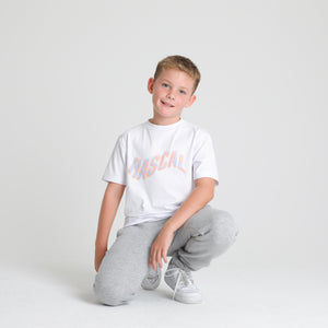 Boys Wave Tee | White