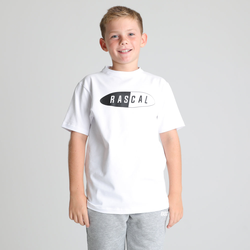 Boys Vault Tee | White