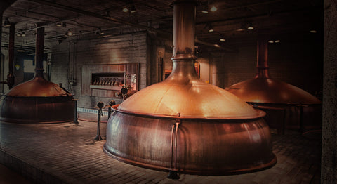 Anchor Brewing Company copper brewhouse