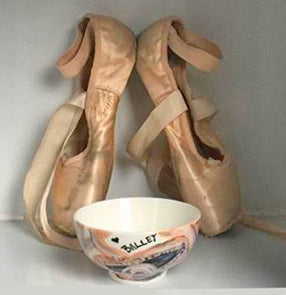 ceramic ballet shoes