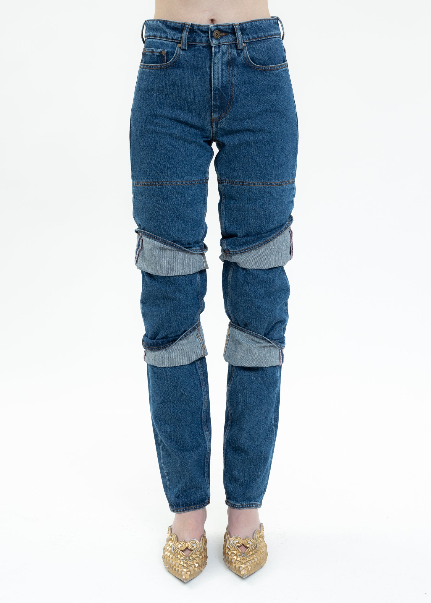 Y/PROJECT MULTI CUFF JEANS www.ch4x4.com