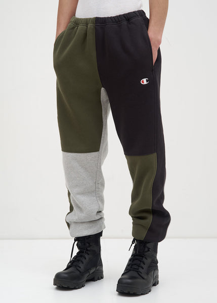 colorblock champion sweatpants