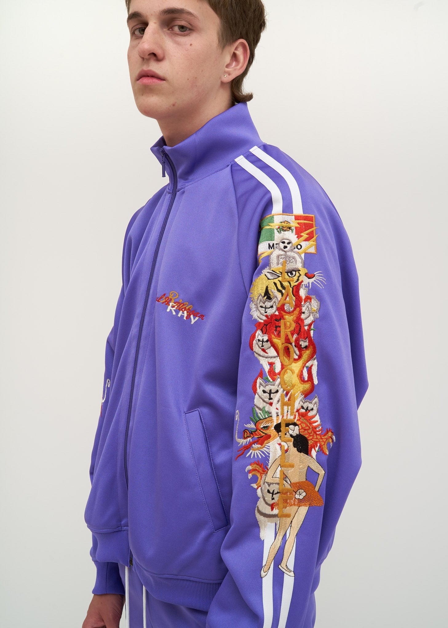 doublet chaos embroidery track jacket equaljustice.wy.gov