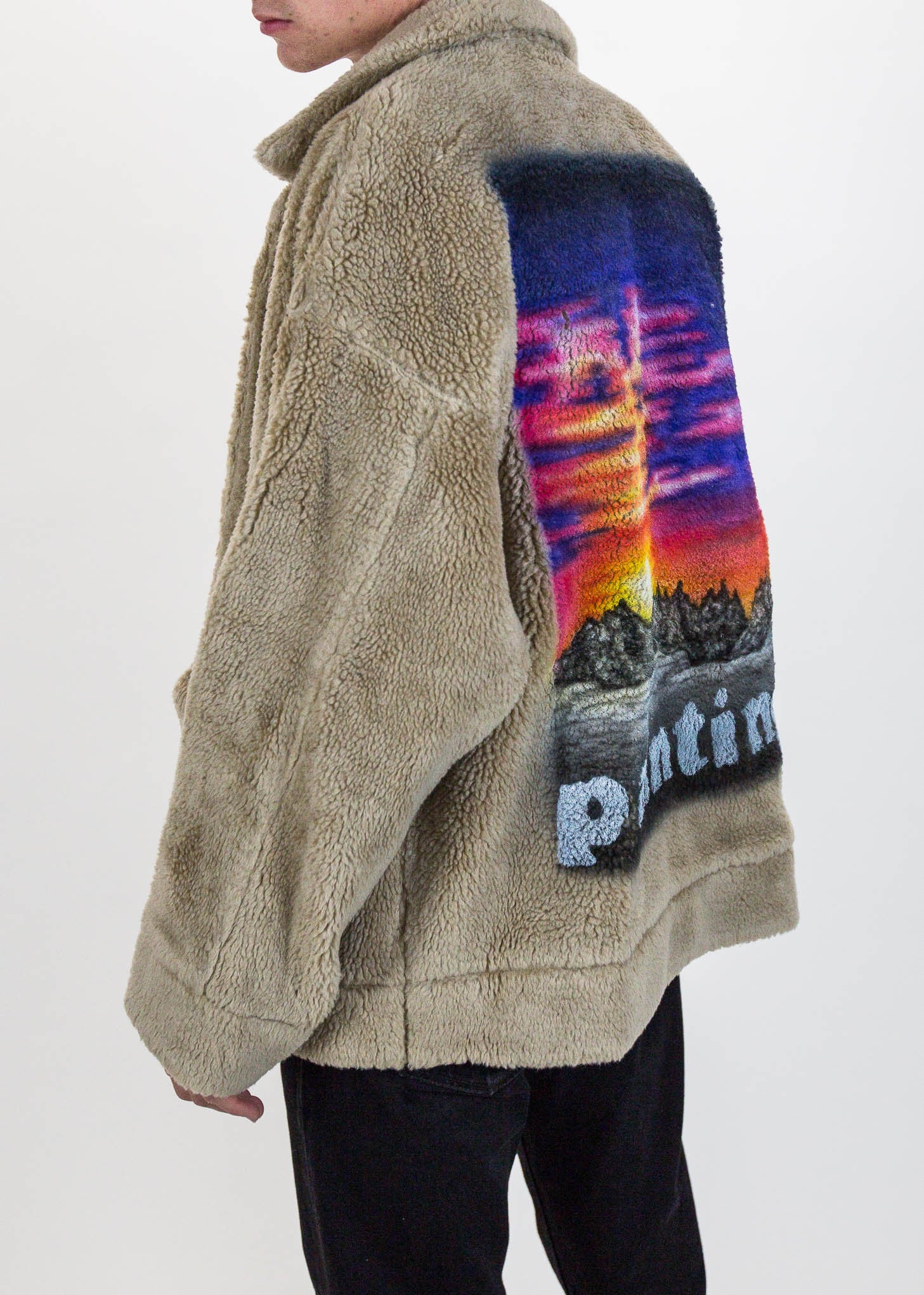 doublet 17AW HAND-PAINTED FUR JACKET-siegfried.com.ec