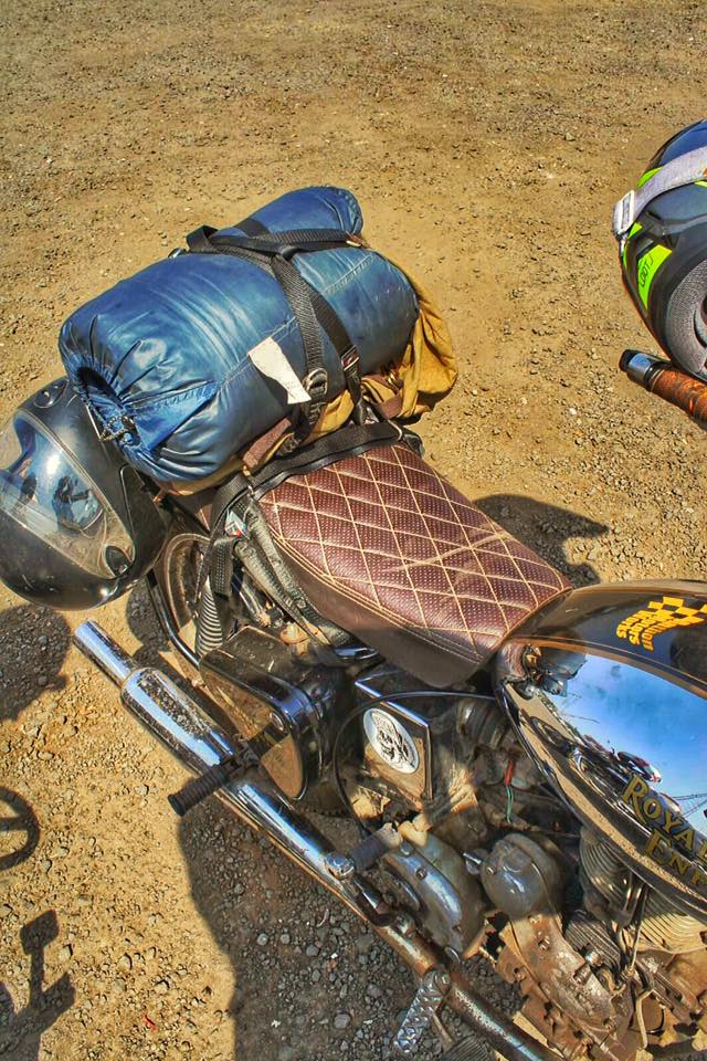 Uprising Luggage System on Royal Enfield