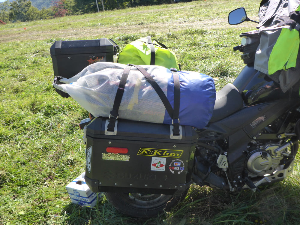 Bag Snake Kits on Suzuki VStrom 650