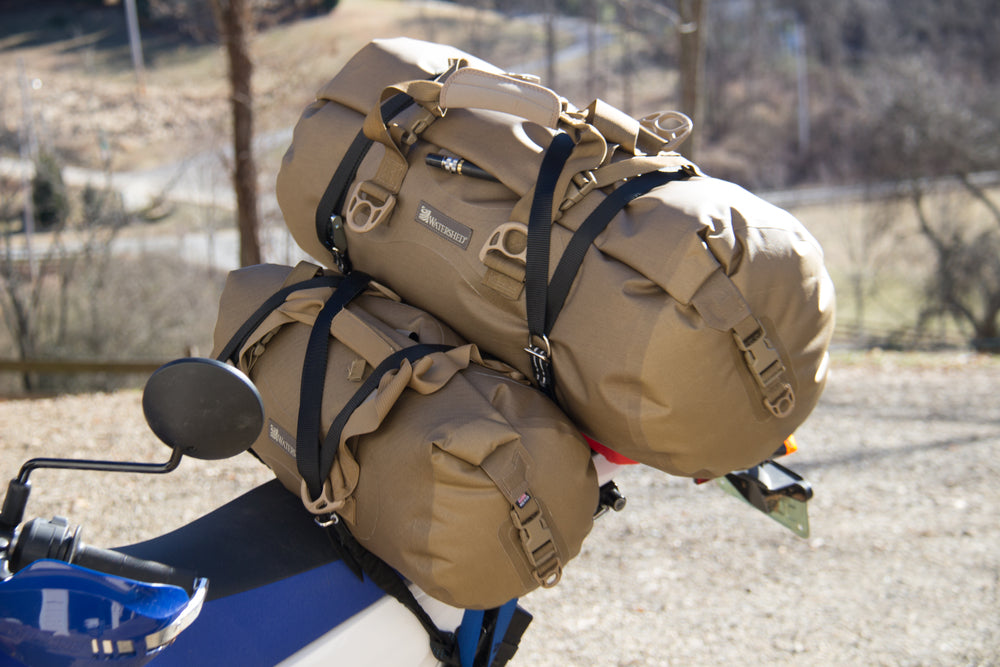 Uprising Luggage System on Yamaha WR250r