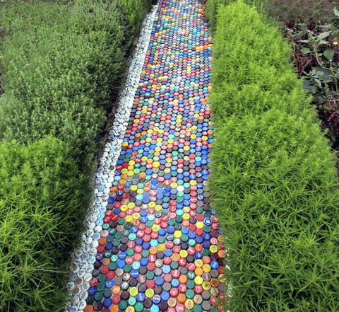 Bottle Cap Path