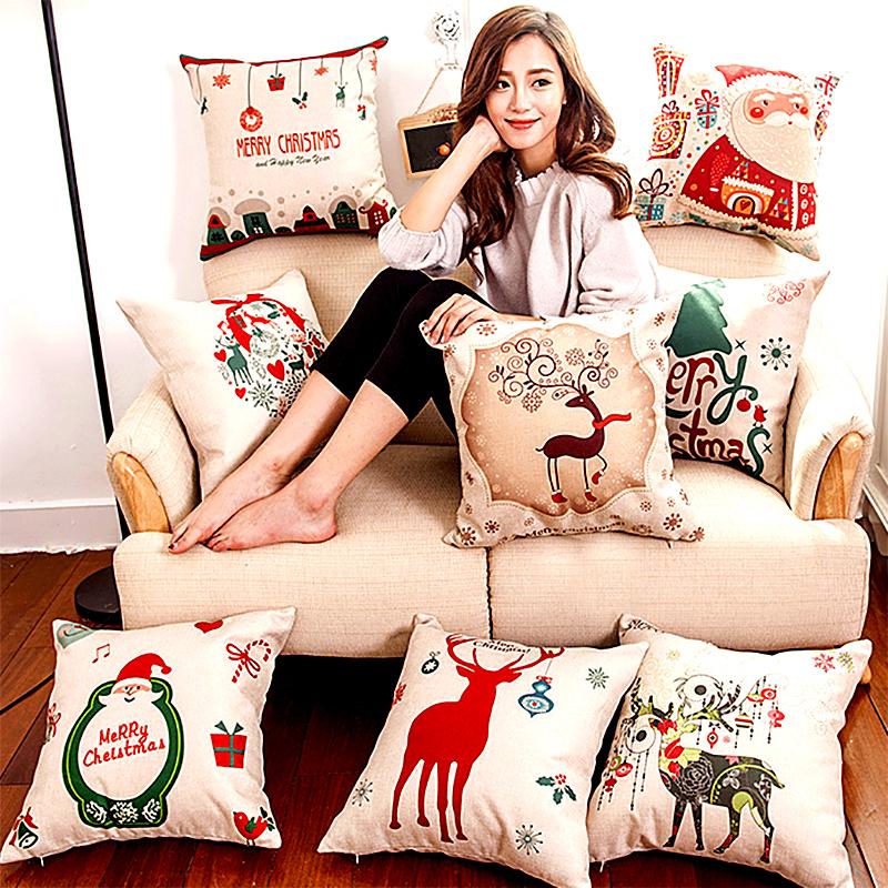 Decorative Christmas Cushion Cover