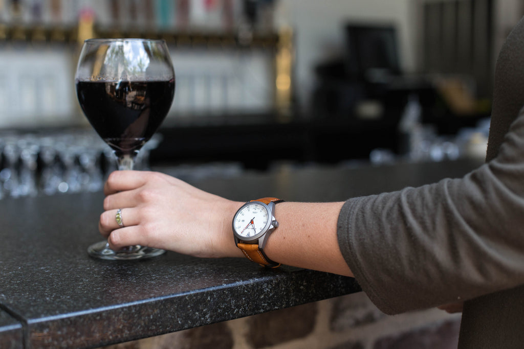 leather watch strap