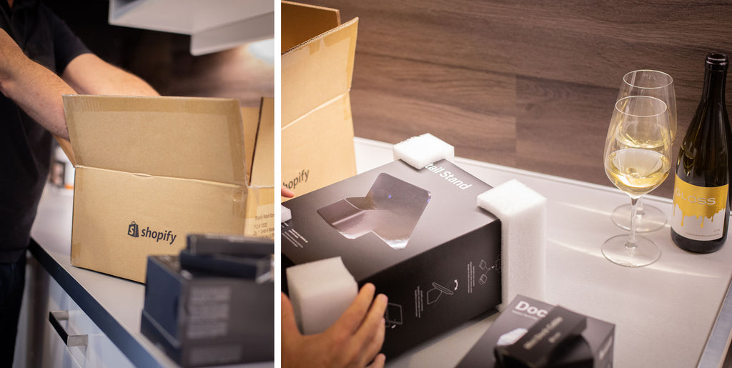 Unboxing Shopify POS