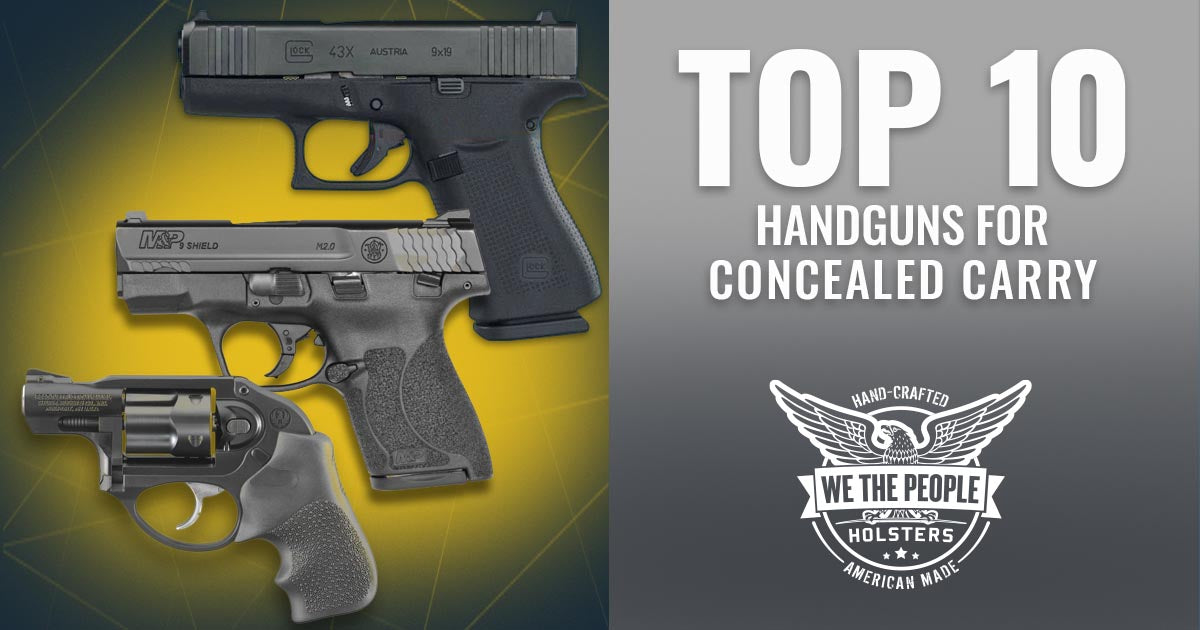 Best Handguns for Carry | Small Handguns For Concealed Carry