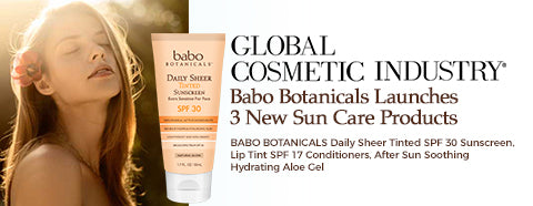 Global Cosmetic Industry Magazine: Tinted Sunscreen