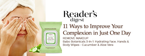 Reader's Digest - 11 Ways to Improve Your Complexion in Just One Day