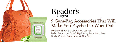 Reader's Digest 9 Gym Bag Accessories (wipes)