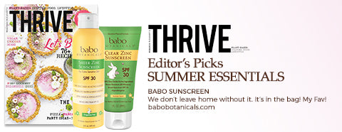 Thrive Magazine - Editor's Picks Summer Essentials