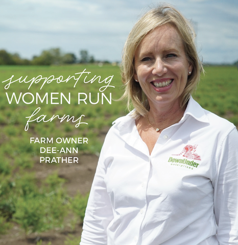 Woman farm owner Dee-Ann Prather