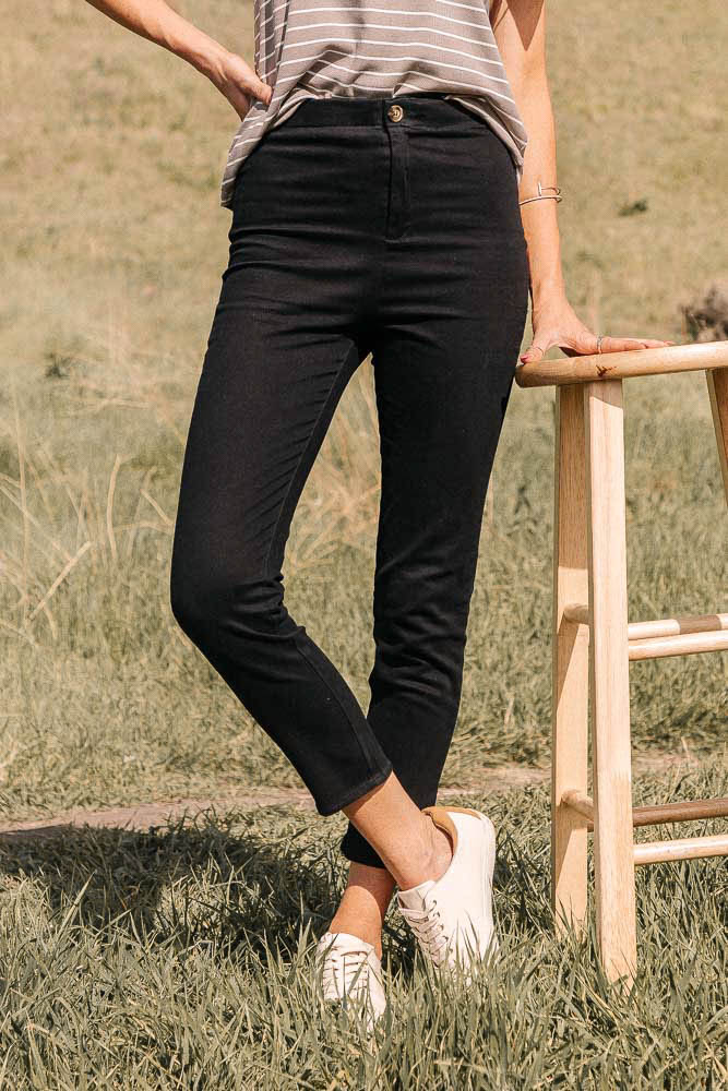 black dressy jeggings