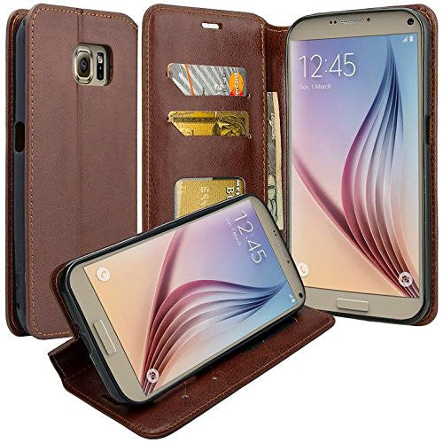 ga winkelen archief Beurs Samsung Galaxy S6 Edge Plus Case, Pu Leather Magnetic Fold[Kickstand] – SPY  Phone Cases and accessories