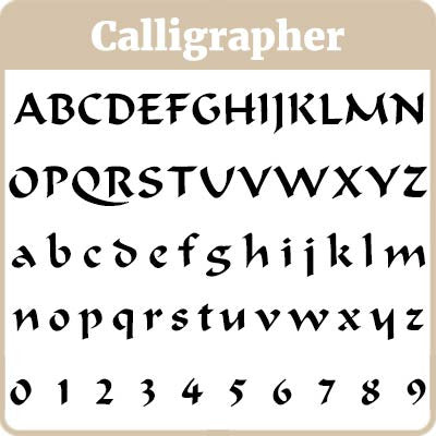 Calligrapher