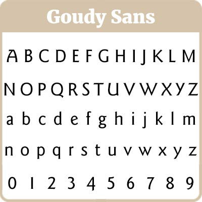 Goudy Sans