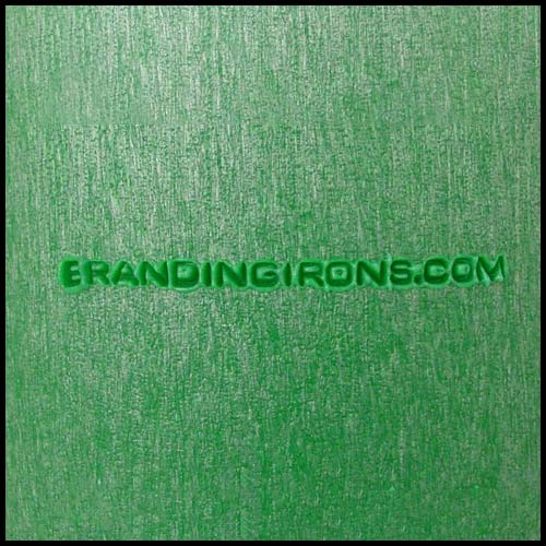 Branded Green Plastic