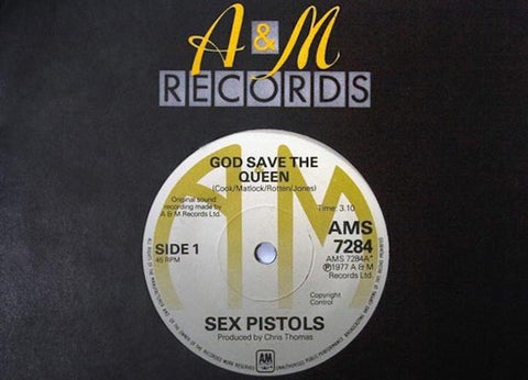 Rare Sex Pistols Record_Rocker Tee