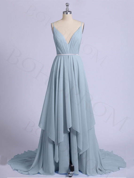 chiffon prom