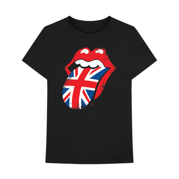 red white and blue rolling stones shirt